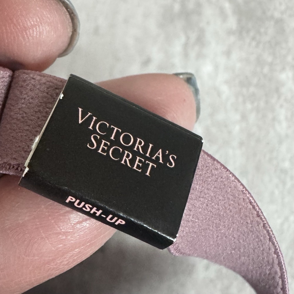 Victorias Secret Body by Victoria Racerback Perfect Shape Bra  Mauve 36DDD NWT - Picture 6 of 9